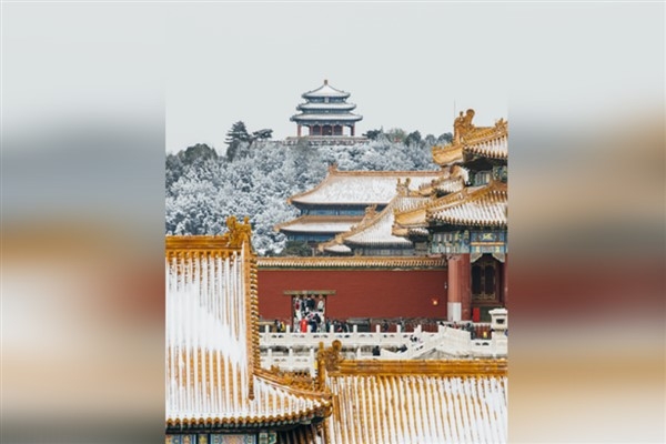 Kışın habercisi Daxue sezonunda Çin’den kar manzaraları