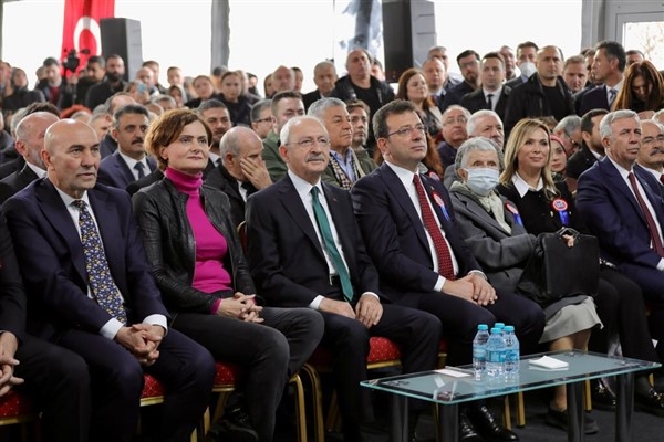 Kılıçdaroğlu ve İmamoğlu yaşlı bakım ve rehabilitasyon merkezinin temel atma törenine katıldı
