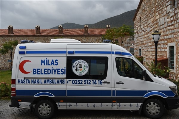 Milas Belediyesi, 2022 yılında 355 hasta nakli yaptı