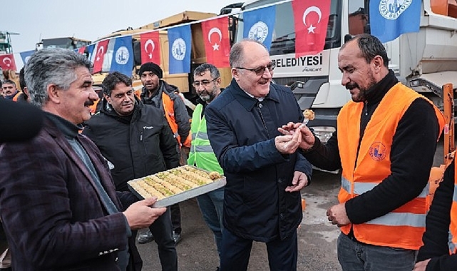Sivas Belediyesi 300 Personel 74 Araçla Kışa Hazır