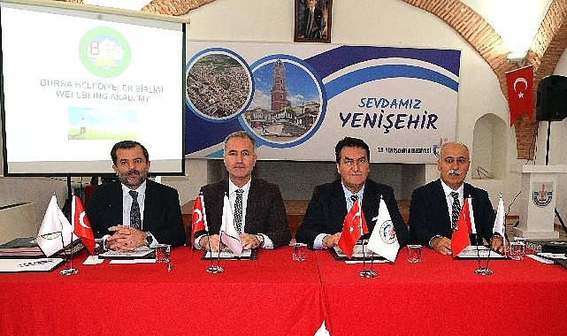 Bursa Belediyeler Birliği Yenişehir'de Toplandı