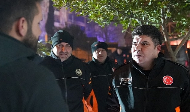Başkan Erhan Kılıç yine afet bölgesinde