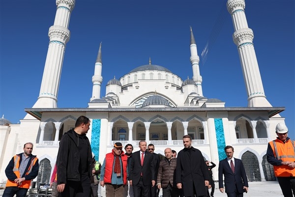Cumhurbaşkanı Erdoğan, Barbaros Hayrettin Paşa Camisi