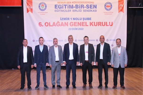 Eğitim-Bir-Sen İzmir 1 Nolu Şube 6. Olağan Genel Kurulu yapıldı