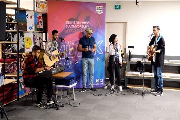 Konya Genç Kültür Kart tarafından ödüllü “Müzik Hackathonu” düzenlendi