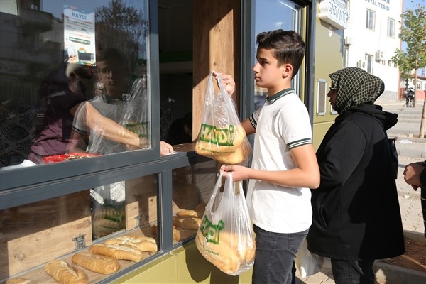 Gaziantep’in HAYDİ büfelerinde 1 milyon ekmek satıldı