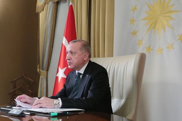 Cumhurbaşkanı Erdoğan, Kazakistan Cumhurbaşkanı Tokayev ile görüştü