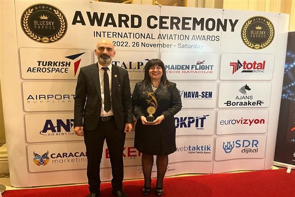 Sabiha Gökçen’e ″Yılın Dijital Havalimanı” ödülü