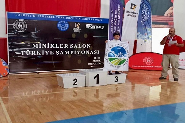 Sakaryalı minik sporcu Türkiye 3