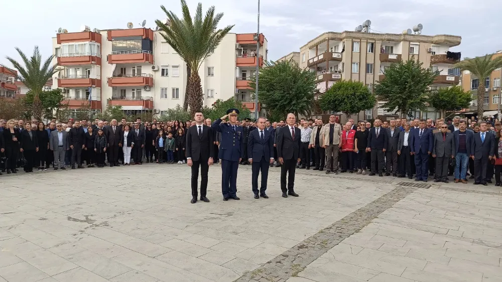 Anamur’da 10 Kasım Atatürk’ü Anma ve Çelenk Töreni 