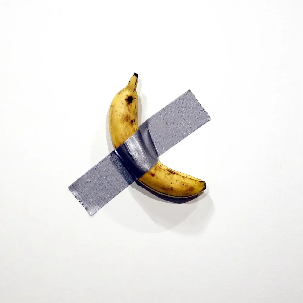 A Banana, Duct-Taped to a Wall, Sells for $6.2 Million at Auction