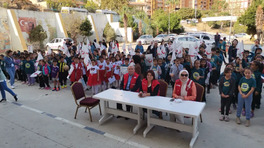 Ortaköy Hidayet Sinanoğlu İlk-Ortaokulu’nda Kızılay Haftası Coşkusu