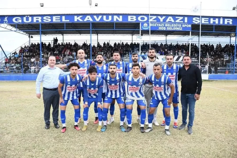 Bozyazı Belediyespor Süper Amatör Ligde Fırtına Gibi