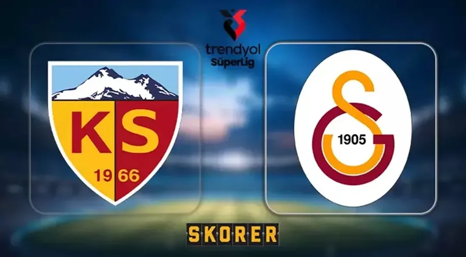 Galatasaray Deplasmanda Fırtına Esti, Kayserispor