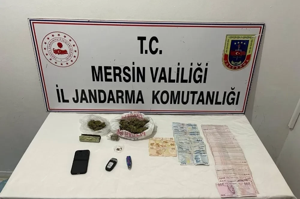 Jandarma Anamur ve Silifke de 6 uyuşturucu şüphelisini yakaladı