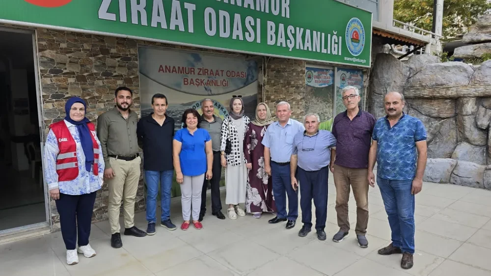 Anamur Kızılay Şubesinin Yeni Başkanı Sakine Kuz 