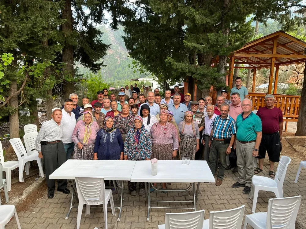 Başkan Deniz Boğuntu Mahalle Sakinleri ile Bir araya Geldi