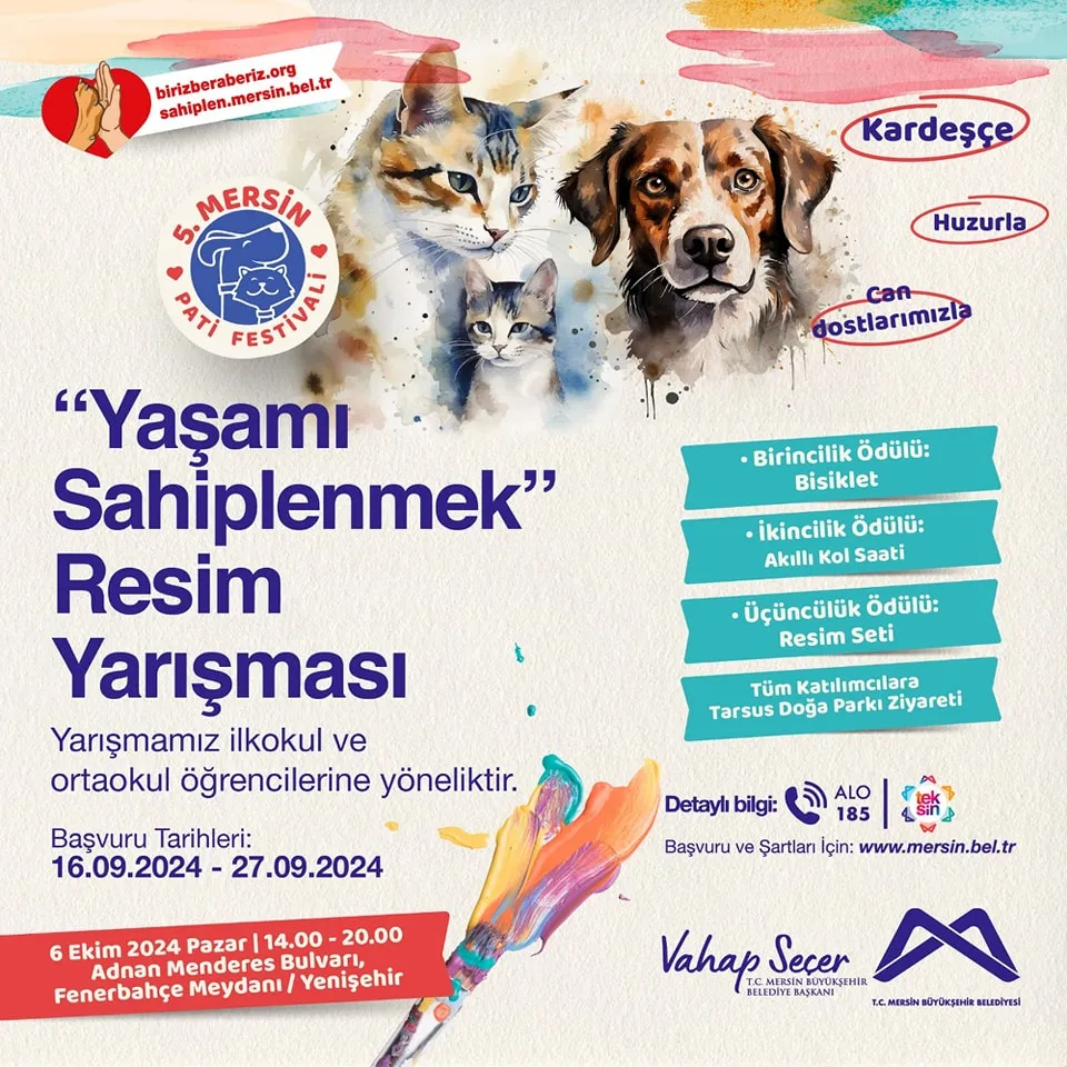 TÜRKİYE’NİN EN KAPSAMLI HAYVAN FESTİVALİ 5. PATİFEST 6 EKİM’DE YAPILACAK