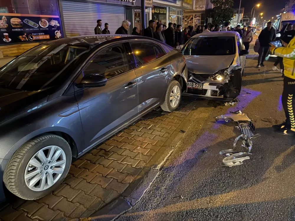 Düziçi’nde Zincirleme Kaza: 2 Yaralı