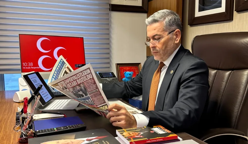 MHP MERSİN MİLLETVEKİLİ DR. LEVENT UYSAL 10 OCAK ÇALIŞAN GAZETECİLER GÜNÜNÜ KUTLADI