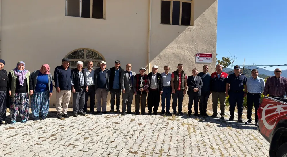 Kaymakam Kemal Duru, Karaağa ve Lale Mahallelerinde Vatandaşlarla Buluştu