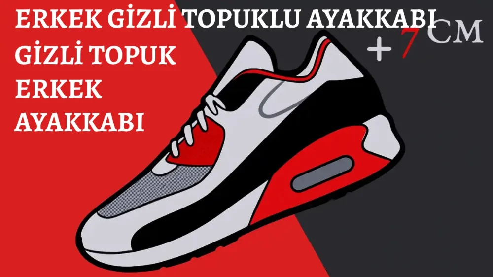 Erkek Gizli Topuk Ayakkabı