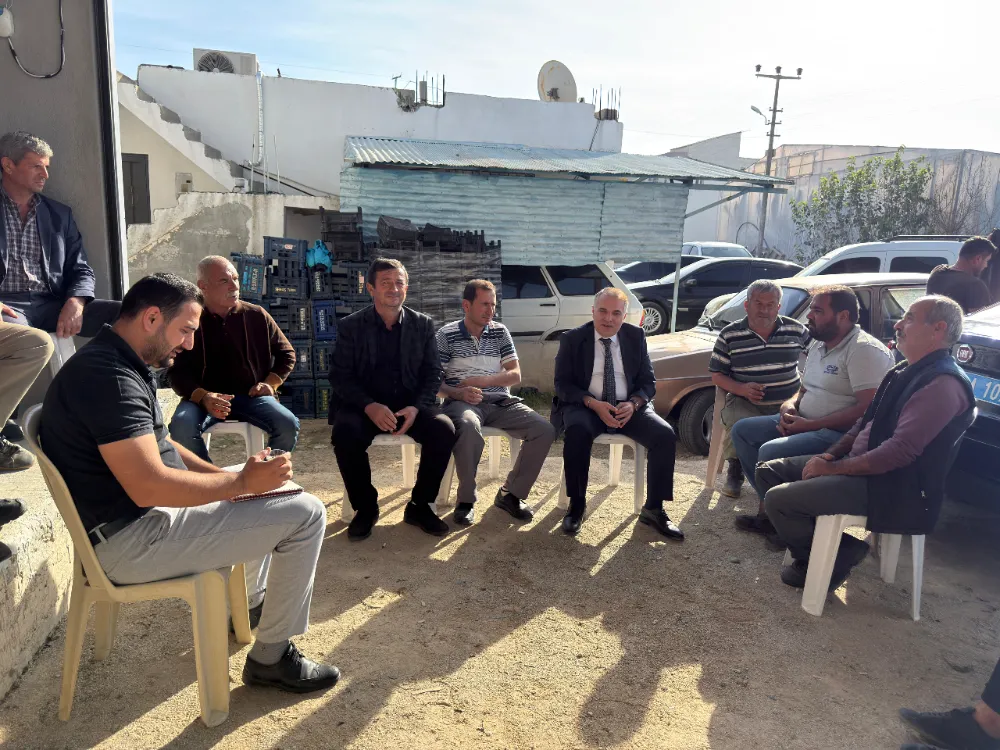 Kaymakam Kemal Duru, Mahallelerde Vatandaşla Buluşmaya Devam Ediyor 