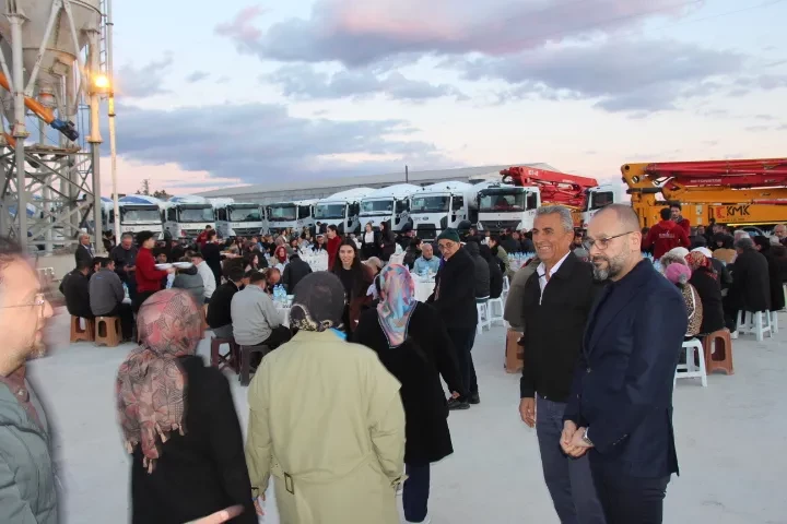 KMK Beton’dan Geniş Katılımlı Geleneksel İftar Buluşması