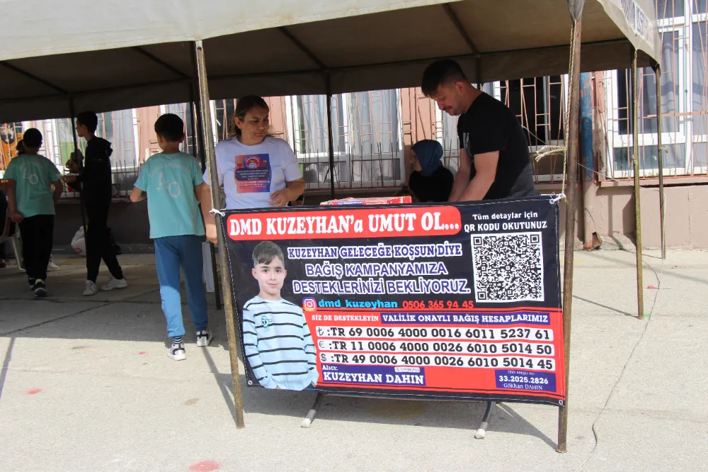 Anamur Ortaokulu Kermes Gelirlerinin 100 Bin Lirasını Kuzeyhan’a Bağışladı