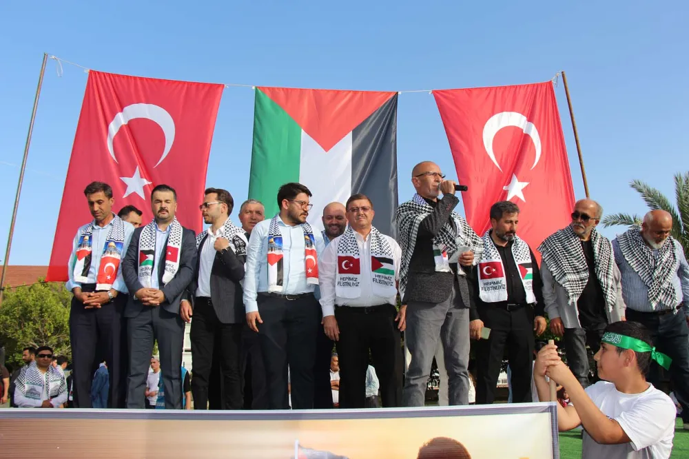 Anamur’dan Filistin’e Tam Destek