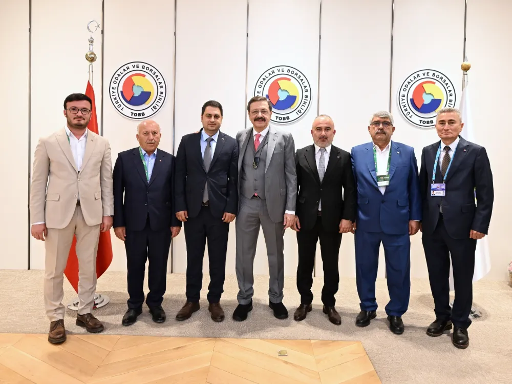 Tuna’dan, TOBB Başkanı Hisarcıklıoğlu’na Hal ve Eğitim Desteği Teşekkürü