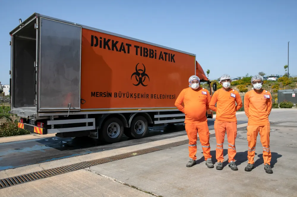 Mersin Büyükşehir 19 Bin Ton Tıbbi Atığı Güvenle Bertaraf Edildi 