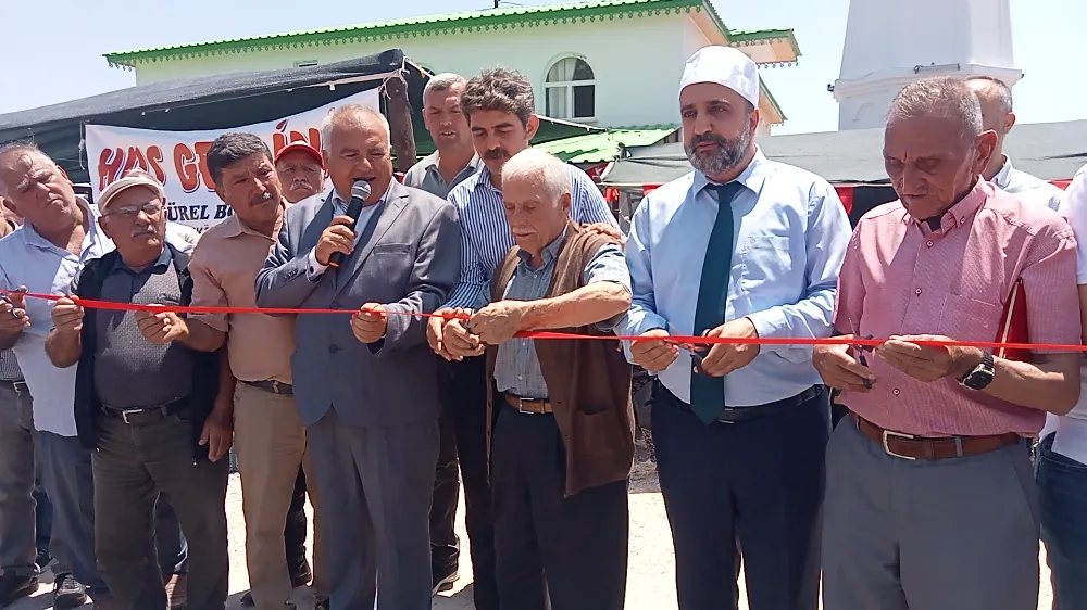 Dereköyü Sumak Camii Minaresine Aşureli Açılış