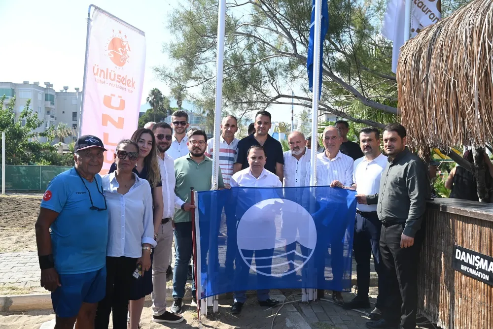 Ünlüselek Hotel Plajı Mavi Bayrakla Anamur’un Gururu Oldu