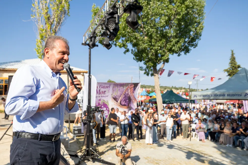 Mersinde 7. Lavanta Hasat Şenliği Coşkuyla Kutlandı”