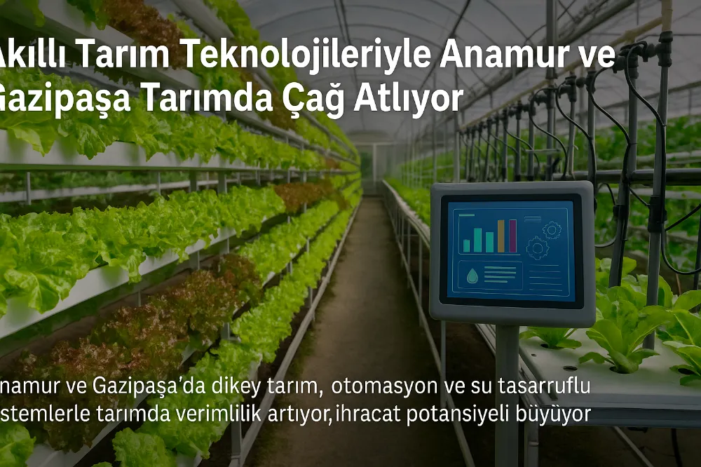 Akıllı Tarım Teknolojileriyle Anamur ve Gazipaşa Tarımda Çağ Atlıyor