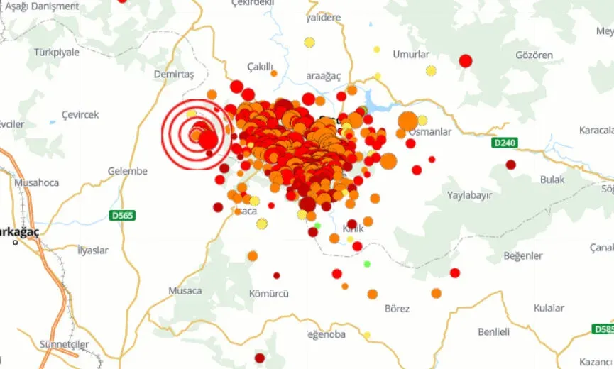 Deprem Sonrası Balıkesir Artçılar Sürüyor