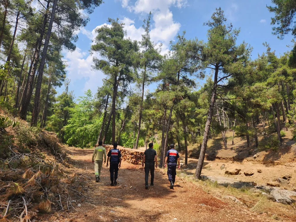 Mersin Jandarmasından Ormanlarda Droneli Devriyeler