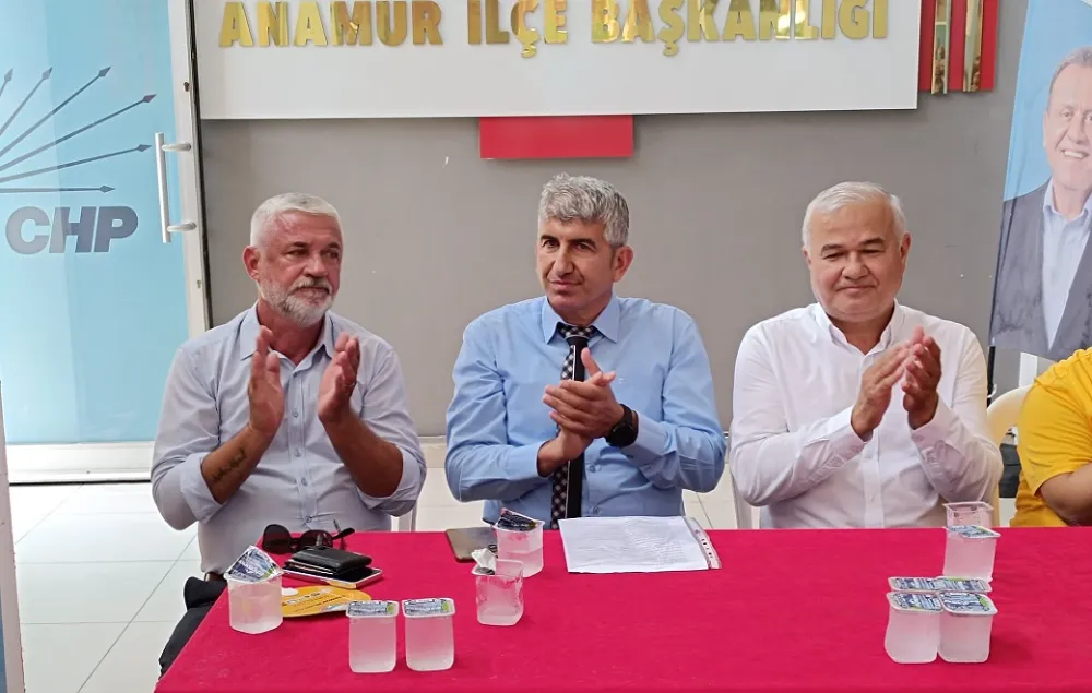 İlçe Başkanlığına Adaylığını açıklayan CHP