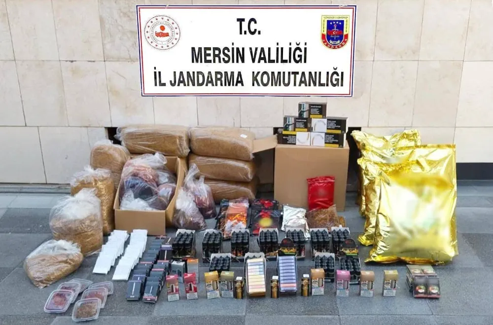 Jandarmadan Kaçak Makaron Operasyonu: 3 Şüpheli Yakalandı