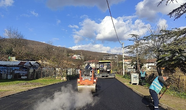 İSU, İzmit Çubuklu Osmaniye Mahallesinde Altyapı Sonrası Üstyapı Gerçekleştiriyor