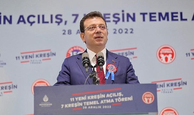 Ekrem İmamoğlu 11 Kreş Açıldı 7'sinin Temeli Atıldı