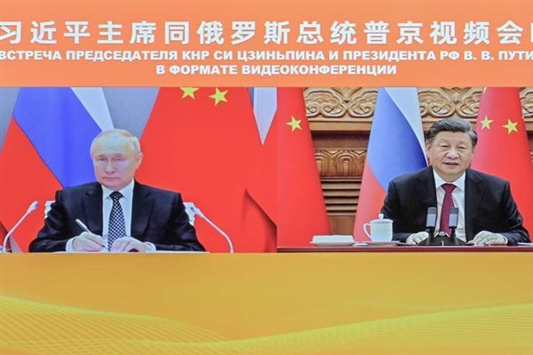 Xi Jinping, Putin ile video konferans görüşmesi gerçekleştirdi