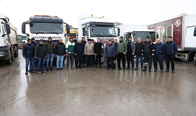 Keçiören Belediyesinden Deprem Bölgesine Destek