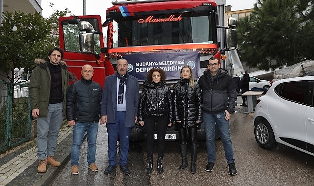 Mudanya'nın Yardımları Yola Çıktı