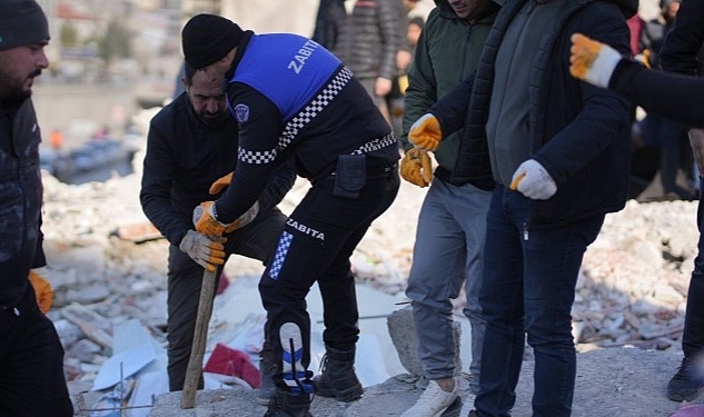 Milas Belediyesi Arama Kurtarma Ekibi Afet Bölgesine Ulaştı