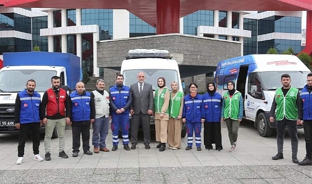 Canik Belediyesi Deprem Bölgesinde İftar ve Sahur Yemeği Veriyor