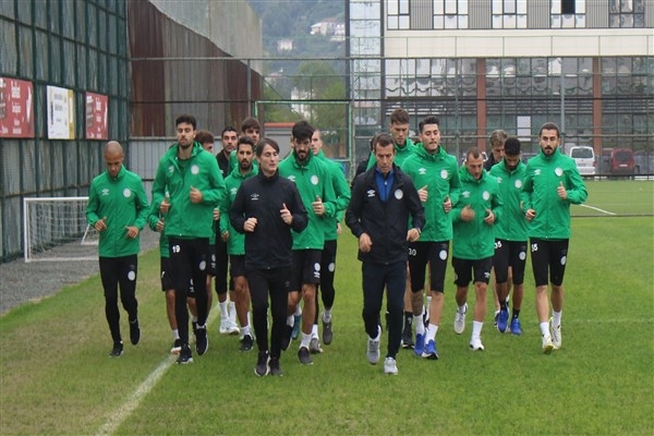 Çaykur Rizespor, Eyüpspor maçı hazırlıklarına başladı