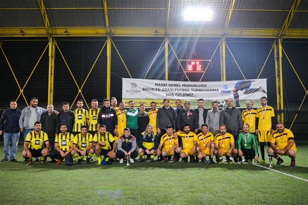 MASKİ ″Birimler Arası Futbol Turnuvası″ sona erdi