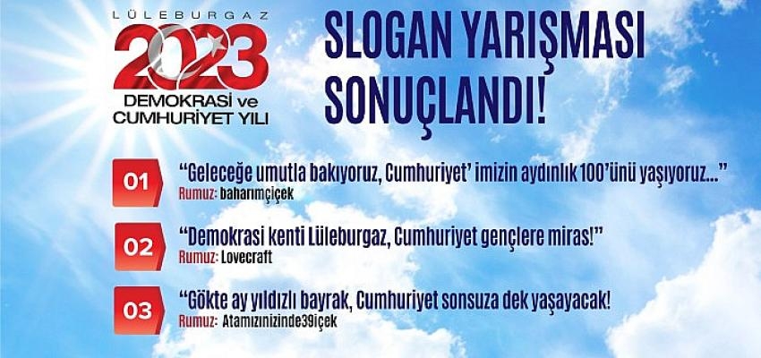 İşte Demokrasi ve Cumhuriyet Yılı sloganları